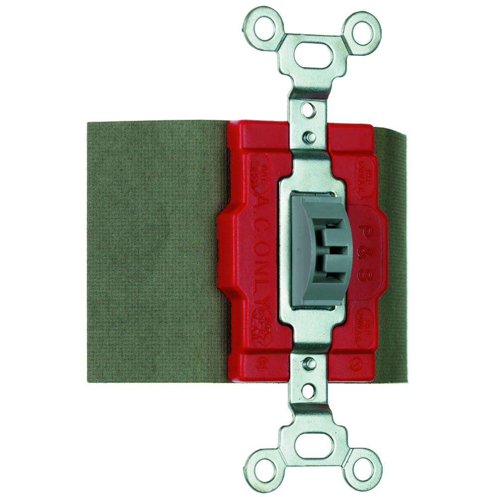 SW MAN CONTRL 20A 120/277V (SPDT) GY
