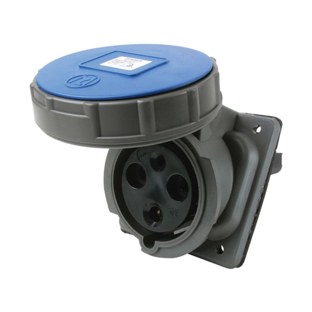 P/S RECEP 4W 100A 3PH 250V WT