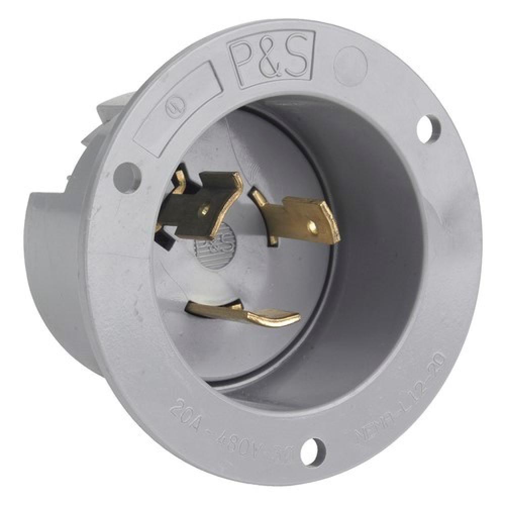 TRNLK FLANGED INLET 3W 20A 3P 480V