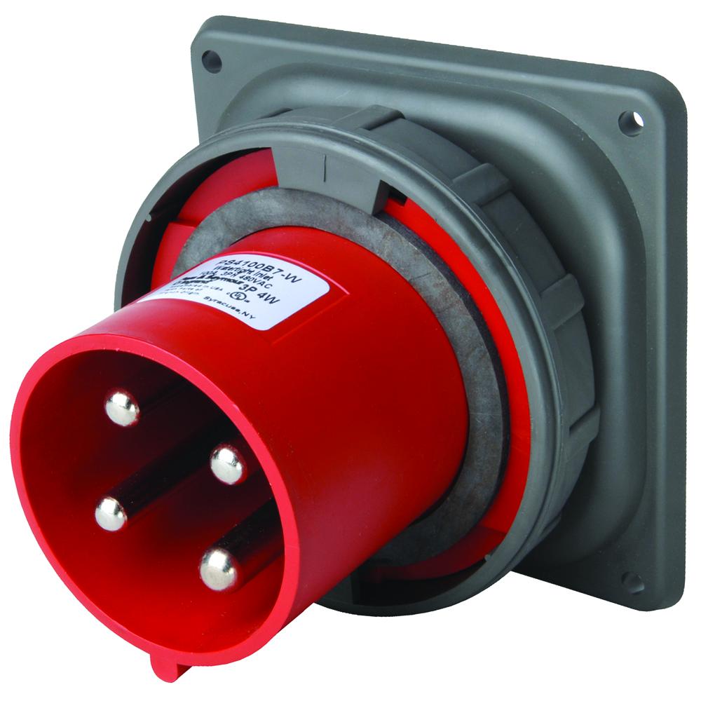 P/S INLET 4W 100A 3PH 480V WT