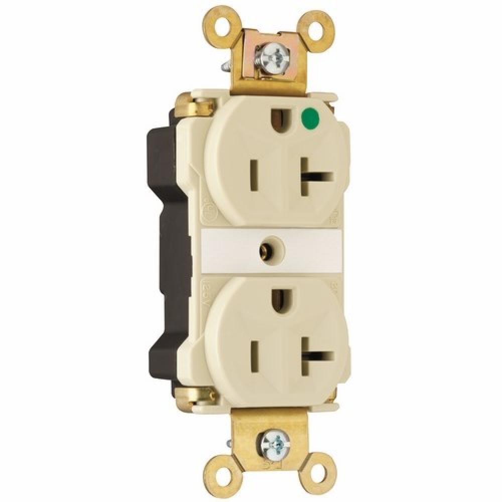 HOSP GRD EHD DUP RECEPT 20A/125V IV
