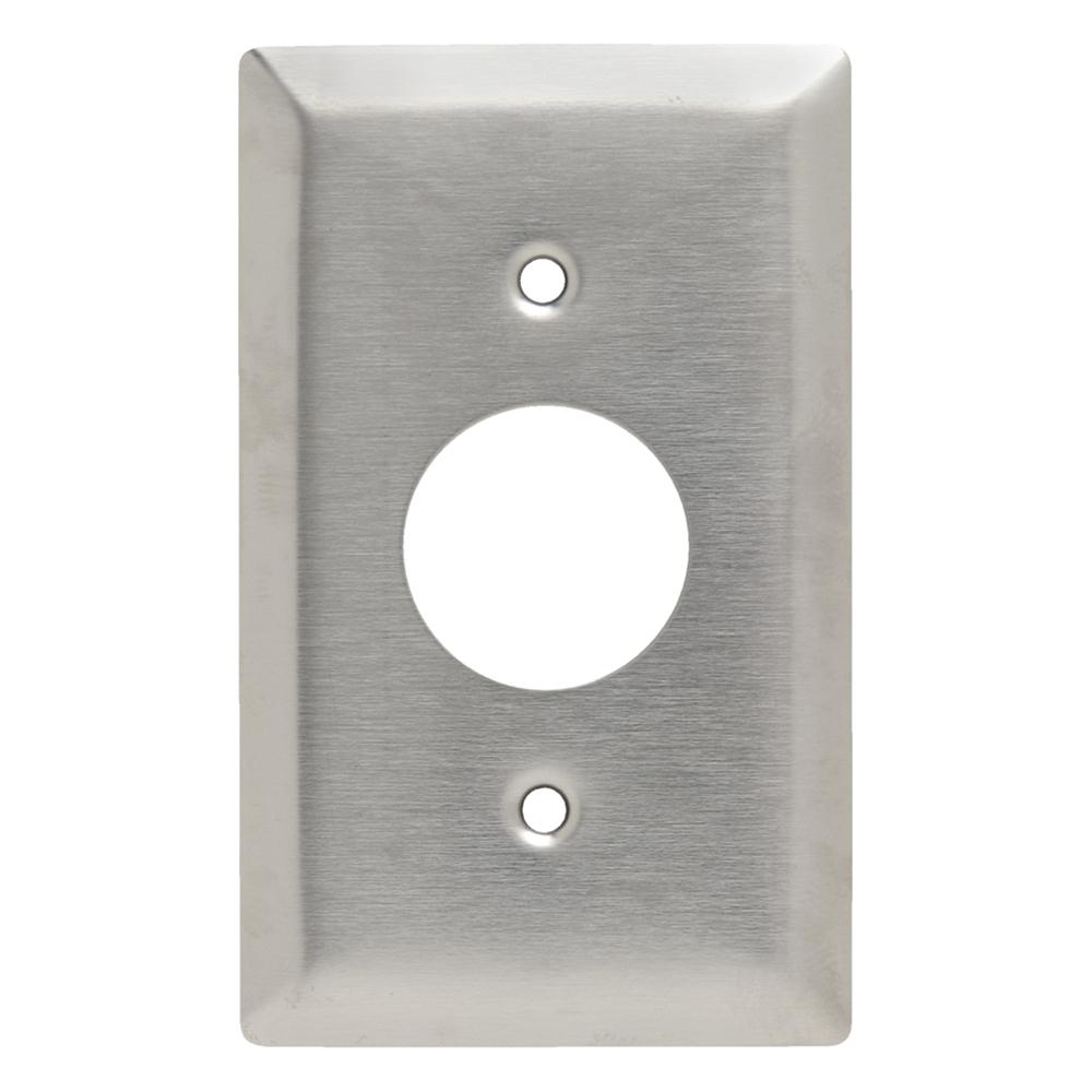SMOOTH 302SS 1G TELEPHONE/CABLE YOKE