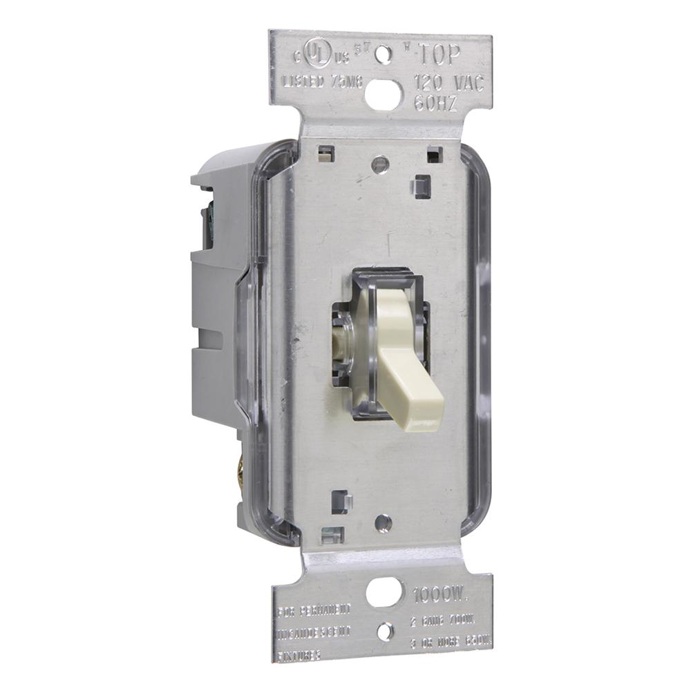 TOGGLE DIMMER 1000W/SP LIGHTED IV