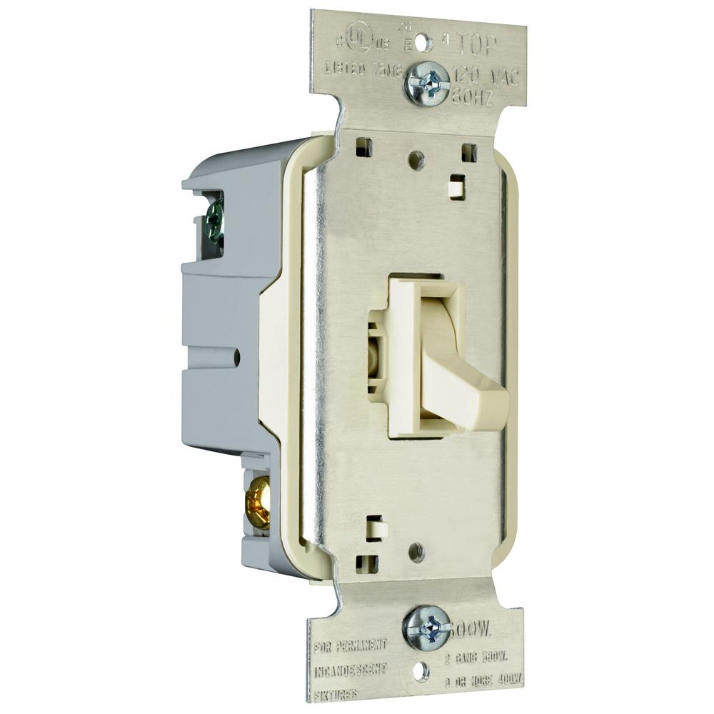 TOGGLE DIMMER 600W/SP LA