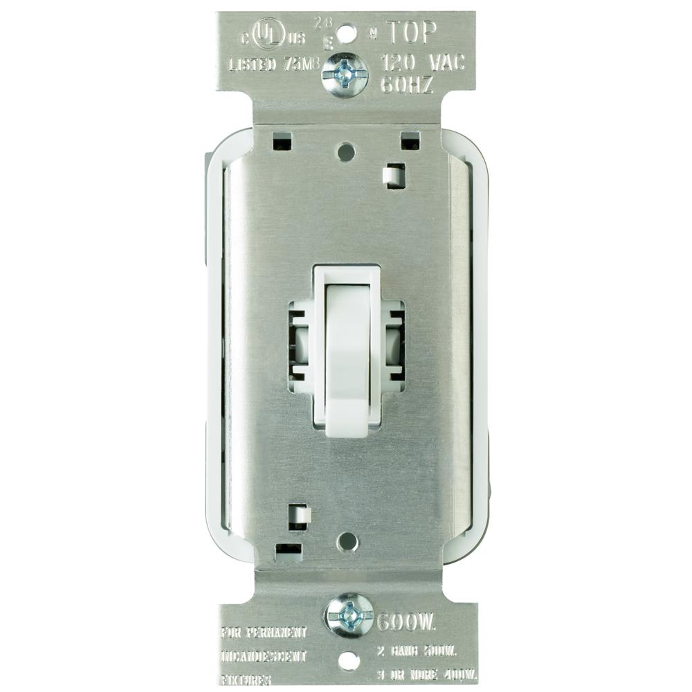 TOGGLE DIMMER 600W 3W W