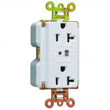 Legrand-Pass & Seymour 5362WSP - TVSS RECP 20A 125V ALARM WH