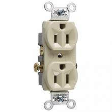 Legrand-Pass & Seymour CR15I - RECEP DUP 15A/125V SIDE WIRE IV