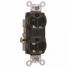 Legrand-Pass & Seymour CR20BK - RECEP DUP 20A/125V SIDE WIRE BN