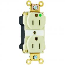 Legrand-Pass & Seymour PT8200I - HOSP GRADE EHD DUP RECEPT 15A/125V I