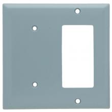 Legrand-Pass & Seymour SP1426GRY - SMOOTH WP 1G S'PLEX 1G BLK GRY