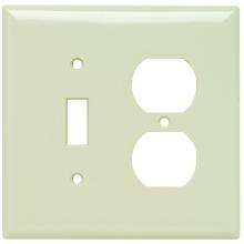 Legrand-Pass & Seymour SPJ18LA - JR JUMBO PLT 2G 1 TOGGLE 1 DUP LT