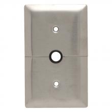 Legrand-Pass & Seymour SS752 - SMOOTH 302SS 1G HORZ-SPLT TV/COAX 17/32'