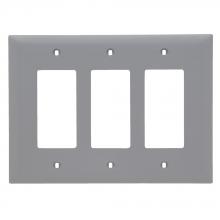 Legrand-Pass & Seymour TPJ263GRY - TRADEMASTER WP JUMBO 3G 3 DECOR GRY