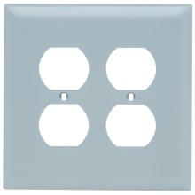 Legrand-Pass & Seymour TPJ82GRY - TRADEMASTER WP JUMBO 2G 2DUP GRY