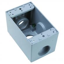 Legrand-Pass & Seymour WPBD43 - WP DEEP BOX 1G 3 HOLE 1