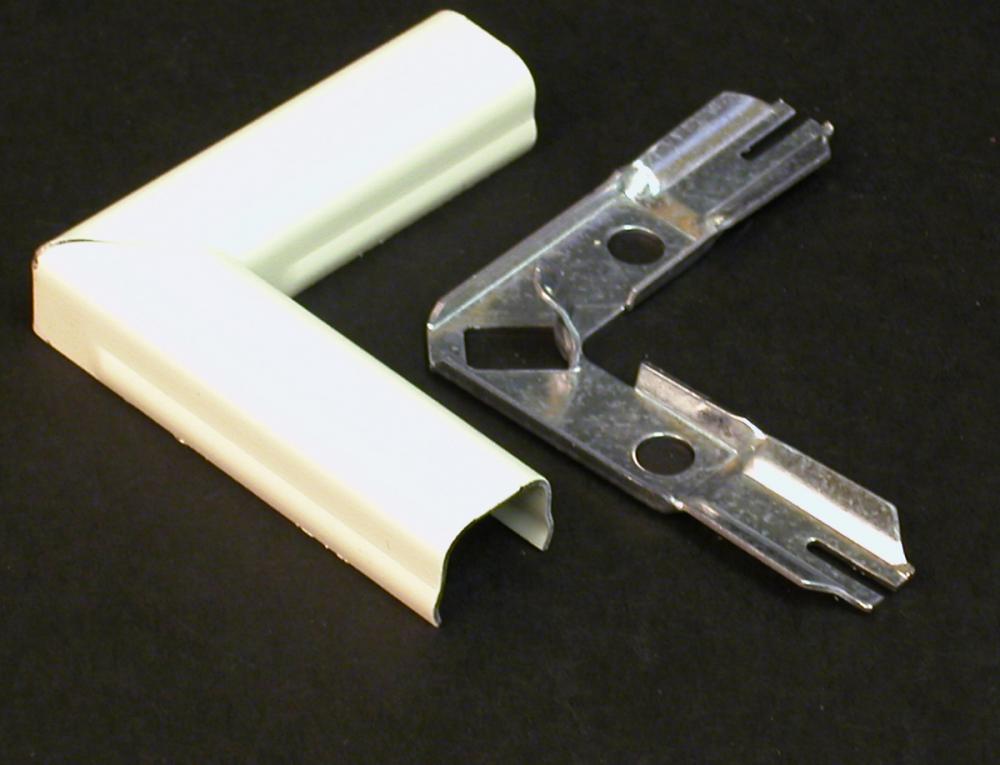 STL FLAT 90 D. ELBOW 500 IVORY