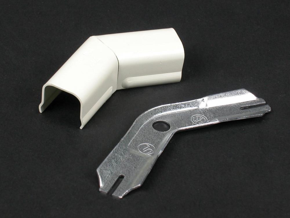 STL FLAT 45 D. ELBOW 700 IVORY