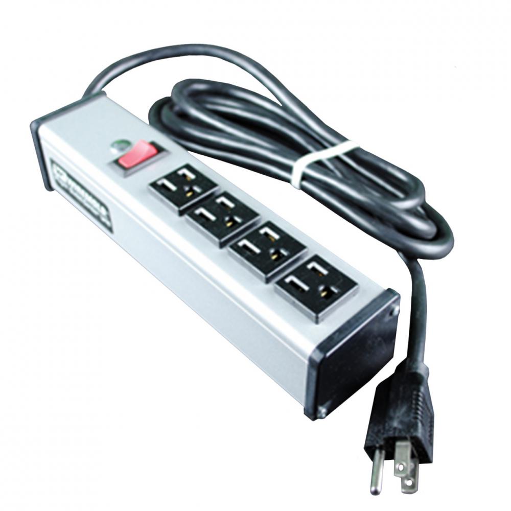 15A, 4 OL,15 FT CORD, GY