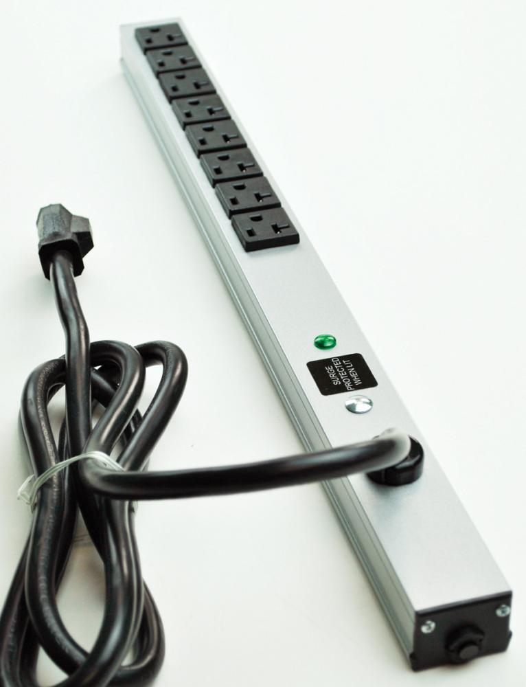 SURGE, 20A, 20IN, 8 OL, 6 FT, GY