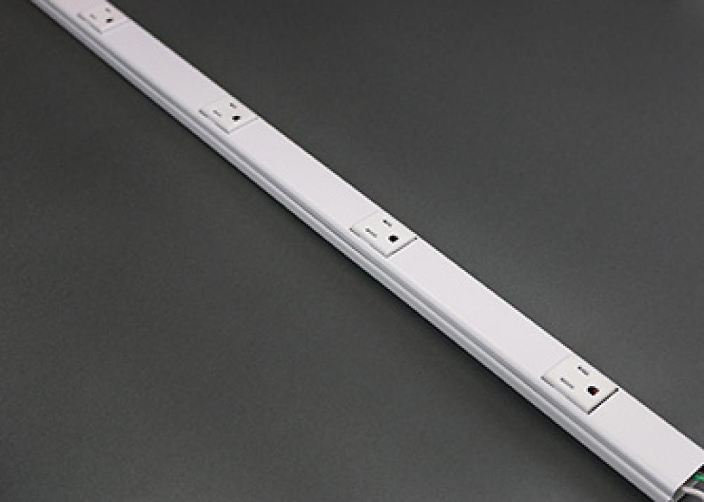 GFCI PLUGMOLD 5FT IVORY