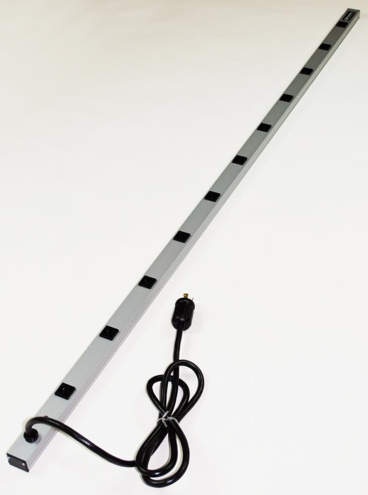 20A, 70IN, 11 OL, 15FT TL PLUG, GY