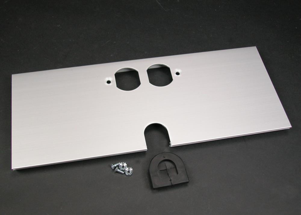 DUPLEX RECPT & MOUSEHOLE PLATE