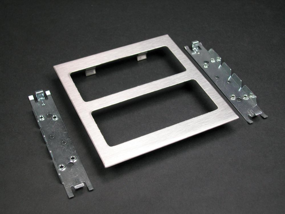 DOUBLE IN-LINE DEVICE PLATE SS