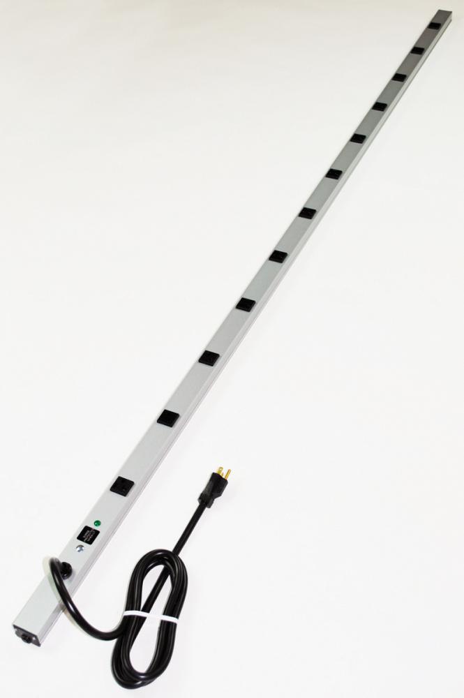 SURGE, 20A, 77IN, 12OL, 6 FT, GY