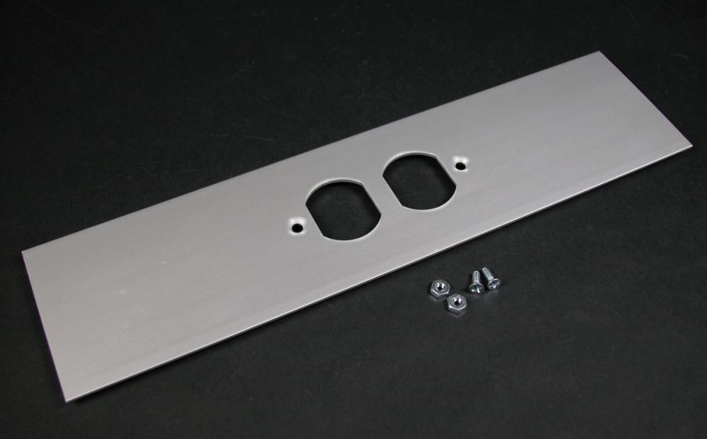 DUPLEX RCPT. COVER PLATE