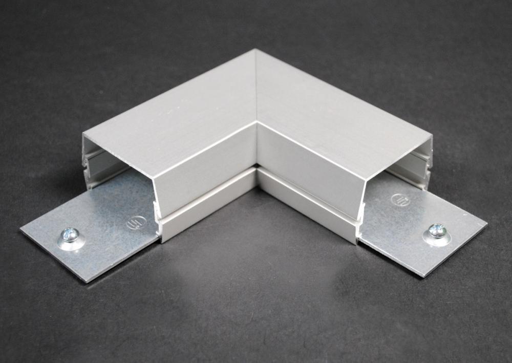90 DEG FLAT ELBOW ALUM FOR AL2400