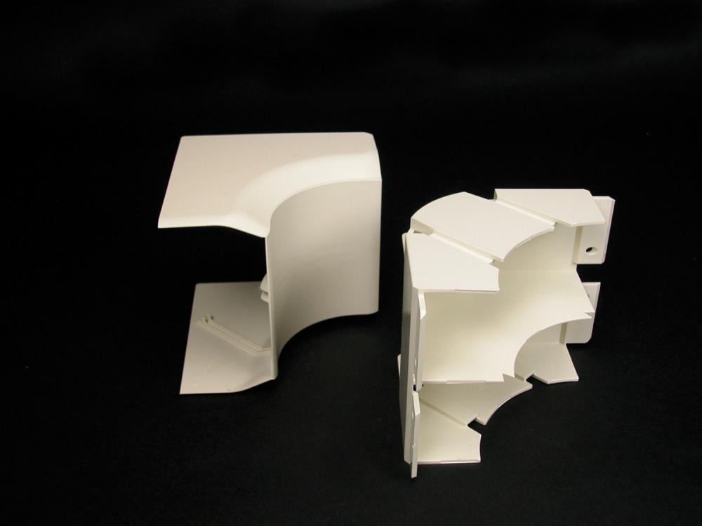 2IN. FIBERREADY INT. ELBOW 40N WH