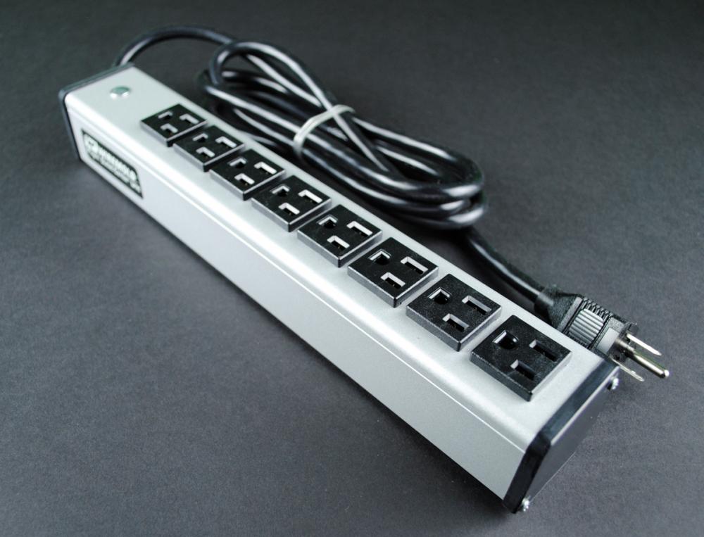 15A, 8 OL,15 FT CORD, GY