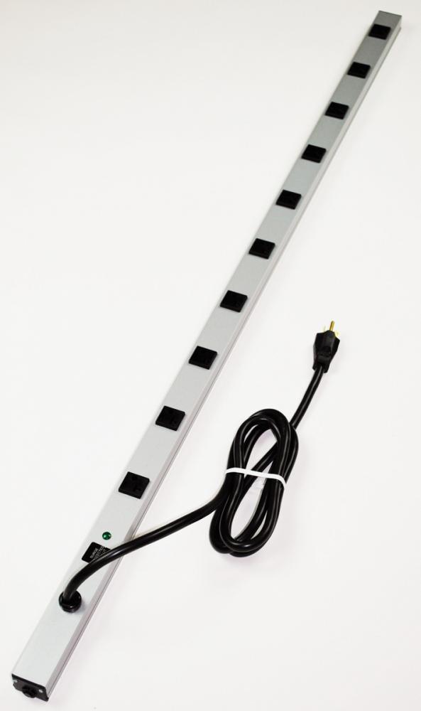 20A, 48IN, 10 OL, 6 FT TL PLUG, GY