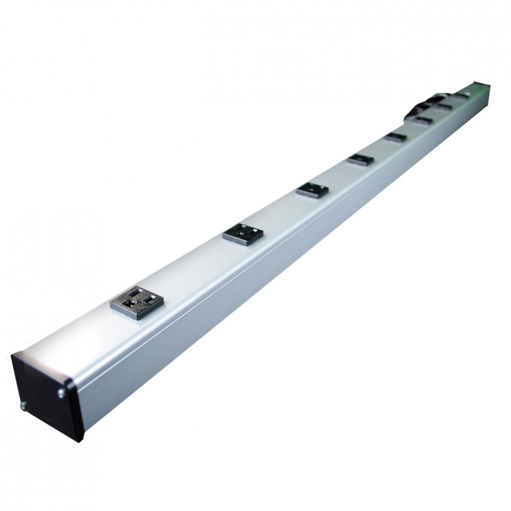 15A, 48IN, 8 OL, SW, 15FT CORD, GY