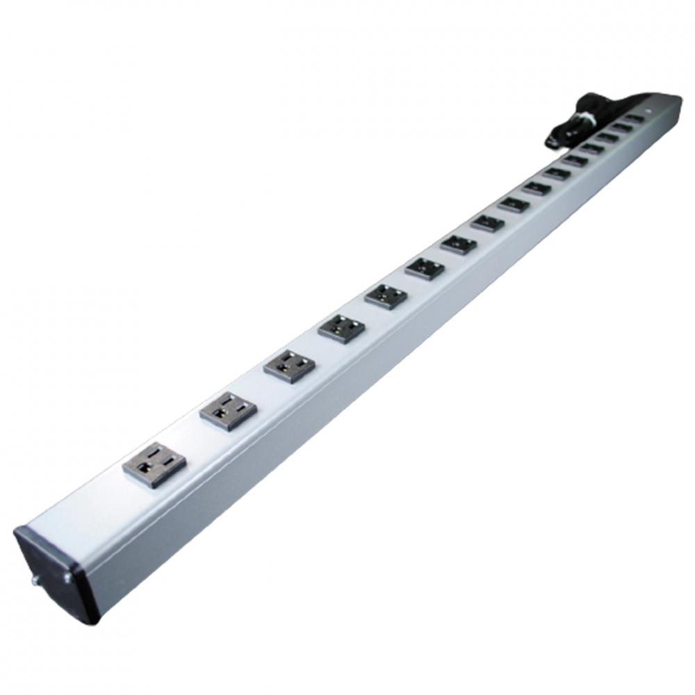 15A, 48IN, 16 OL, SW, 6 FT CORD, GY