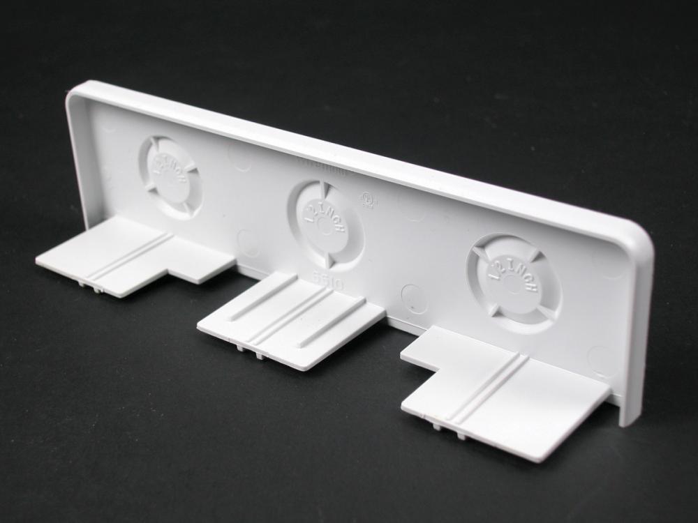 NM END CAP 5500 WHITE