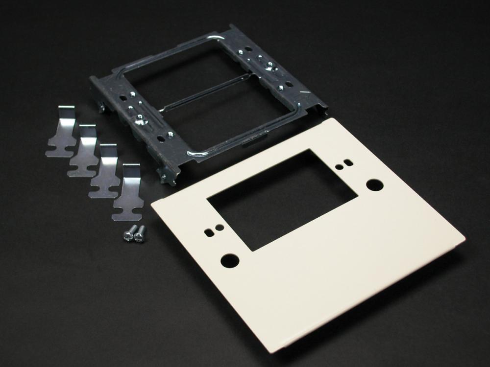 ONE GANG DEVICE PLATE-IVORY
