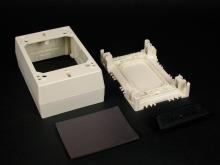 Legrand-Wiremold 2348AMP-WH - NM DEEP BOX W/MAG & GROM 2300 WHITE