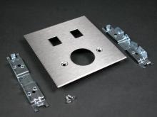 Legrand-Wiremold S4046ARJ - SGL RCPT (1.4IN. DIA)& MOD JACK