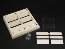 Legrand-Wiremold CM-DAP - CM SERIES DOUBLE GANG ANGLED FP IV