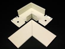Legrand-Wiremold V3011E - STL 90 D. FLAT ELBOW 3000 IVORY