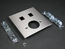 Legrand-Wiremold S4046JRJ - SGL RCPT (1.6IN. DIA) & MOD JACK