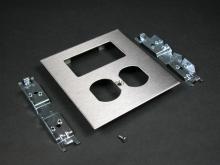 Legrand-Wiremold S4048BF - S4000 2G DUP AND MOD FURN DEV PLT