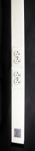 Legrand-Wiremold 30TP-2V - TPP DUPLEX 2-20A 10FT. 30 SERIES