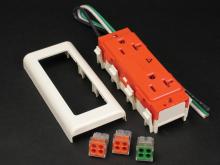 Legrand-Wiremold IG2427GT - ISOL GRND RECPT W/PIGTAILS 20A 125V