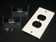 Legrand-Wiremold V3046BE - STL DUPLEX RECEPT COVER 3000 IVORY