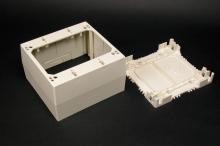 Legrand-Wiremold 2344-2-WH - NM EXTRA DEEP DEVICE BOX 2G 2300 WH