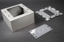 Legrand-Wiremold AL2044-2 - DEEP SWT & RCPT BOX- 2G