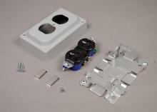 Legrand-Wiremold 1543GL - NM 15A 125V RECPT & BOX 1500 GRAY