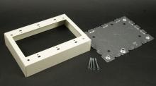 Legrand-Wiremold V5747-3 - STL SHALLOW DEV BOX 3G IVORY